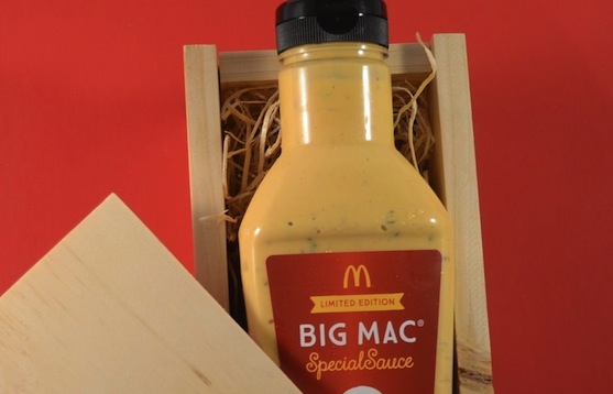 McDonald's in Australia is auctioning a 500-ml bottle of Big Mac sauce.  