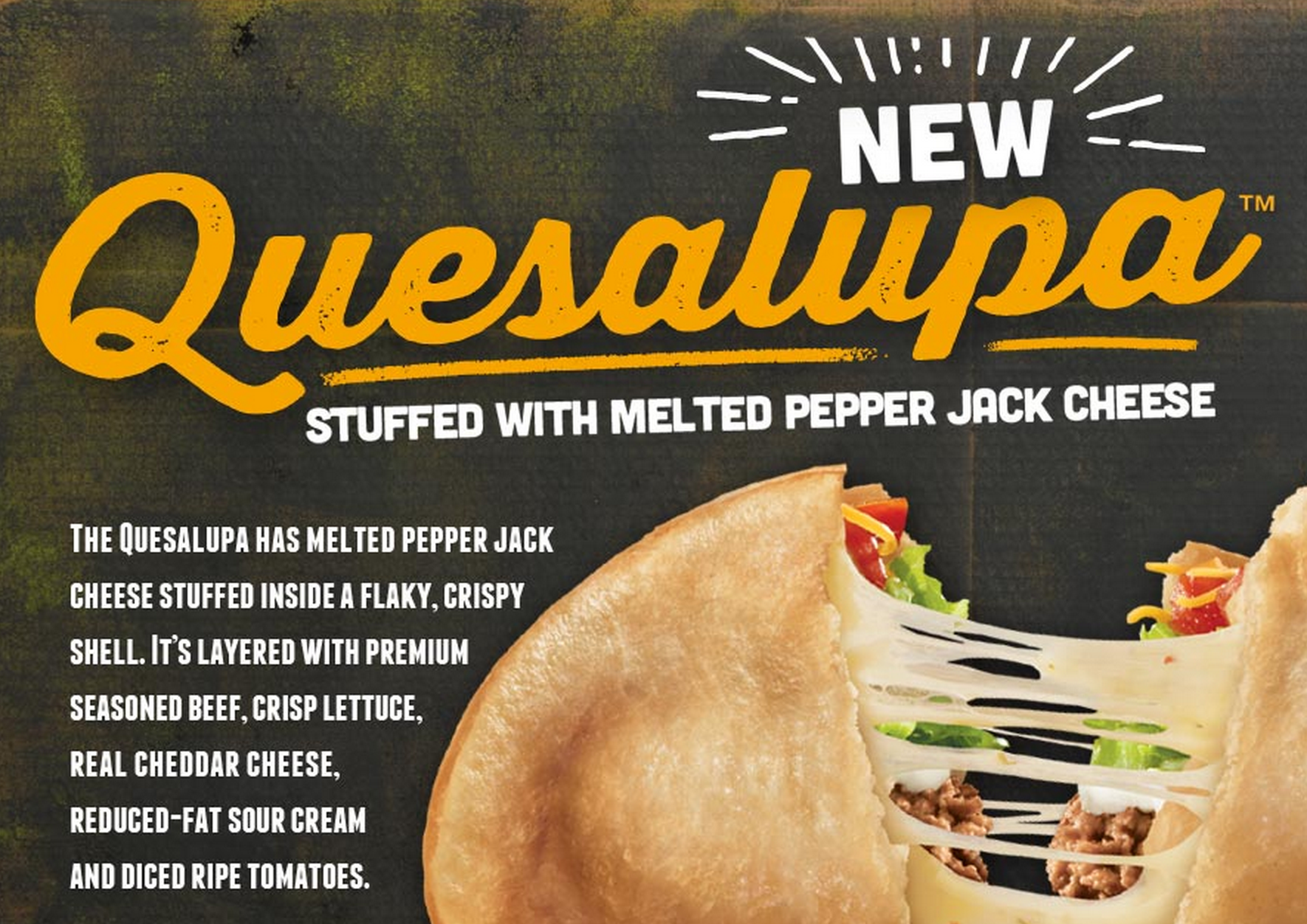 Taco Bell Unleashes “Quesalupa” Thingy With Cheese-Stuffed Shell, But Only In Toledo