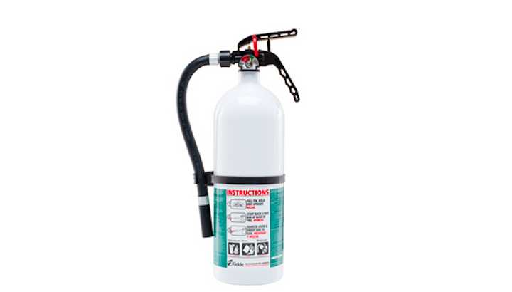 Kidde recalled nearly 5 million disposable fire extinguishers because of a faulty valve. 