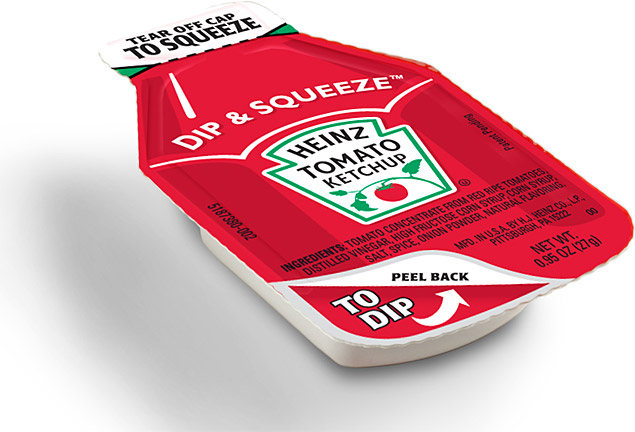 Entrepreneur Claims Heinz Copied His Idea With “Dip & Squeeze” Ketchup Packets