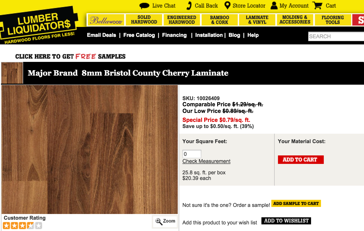 Lumber Liquidators Consumerist, How Much Does Lumber Liquidators Charge To Install Laminate Flooring