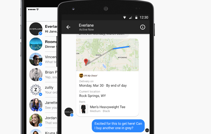 Facebook is rolling out a new feature on its Messenger platform that allows customers to talk directly to businesses. 