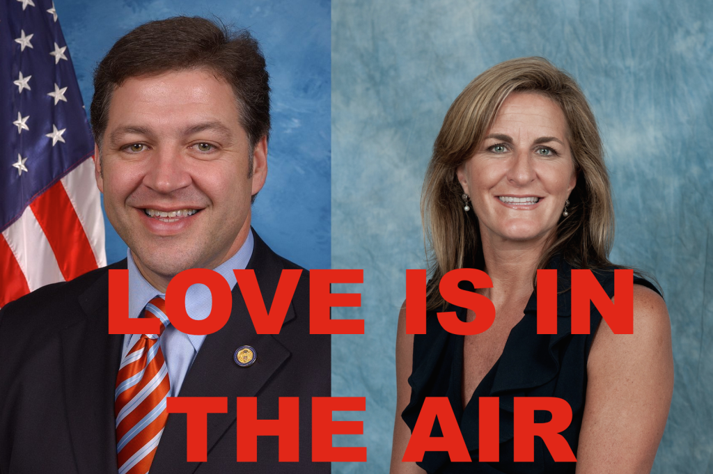 Rep. Shuster (PA) acknowledged that he has been dating Shelley Rubino, Vice President, Global Government Affairs at  Airlines for America.