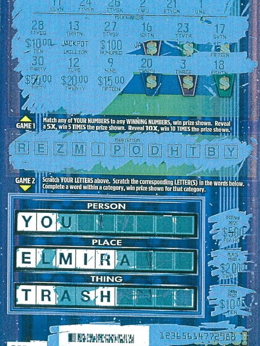 Man Thinks Random Lottery Ticket Words Insulting His Hometown Are No Accident