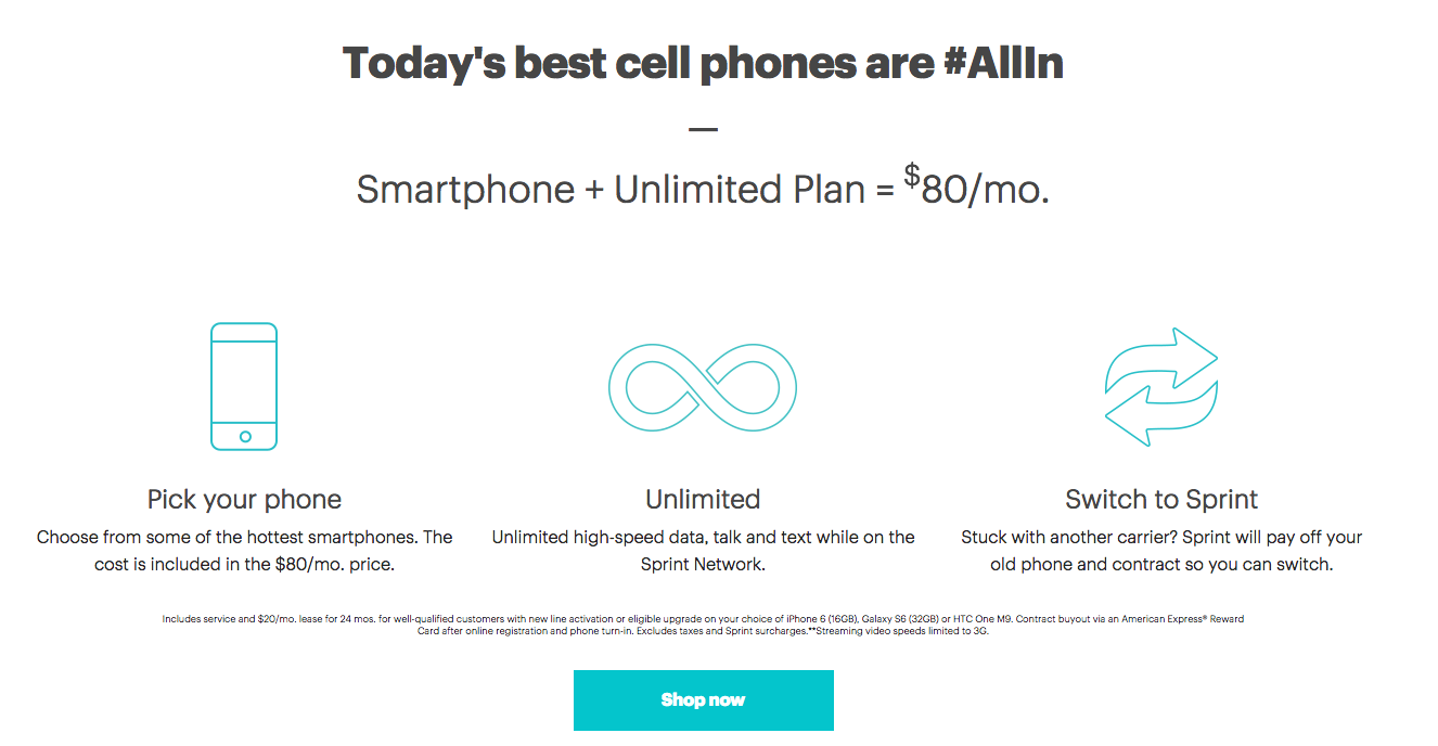 Sprint’s New Unlimited Plan Covers The Phone, But Sticks You With 3G