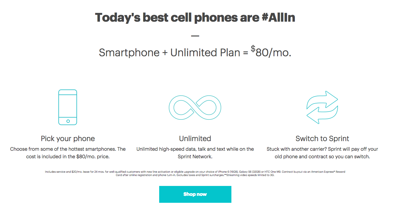 Sprint’s New Unlimited Plan Covers The Phone, But Sticks You With 3G Streaming