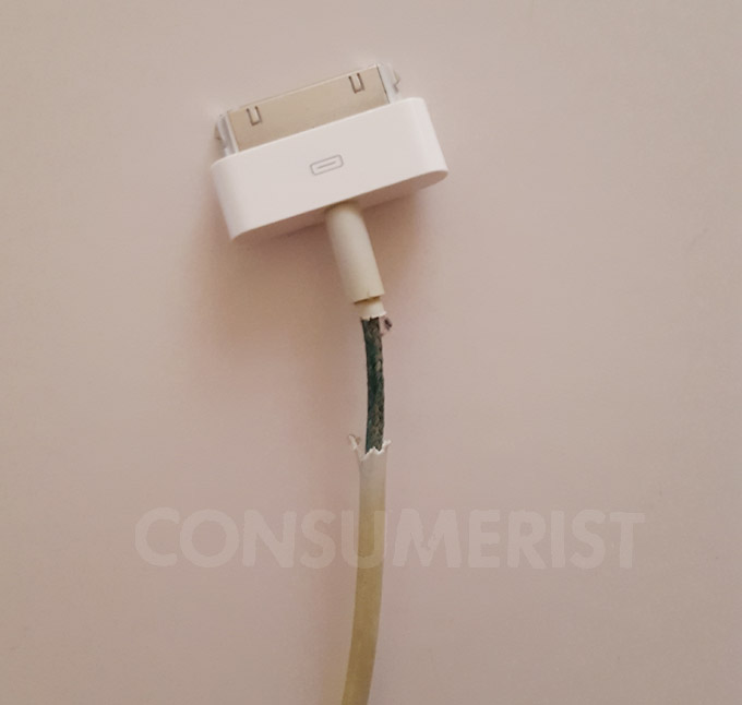 macbook pro cable charger frayed