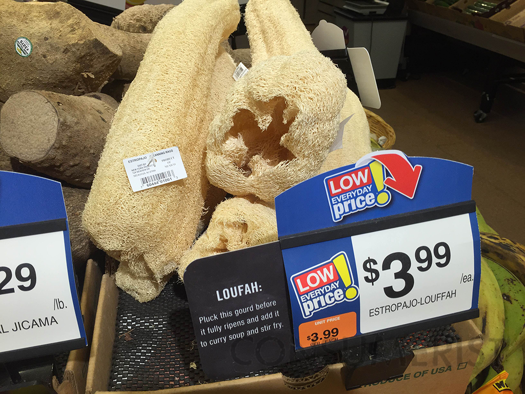Stop & Shop Thinks You Might Like To Chow Down On A Nice, Crunchy Scrubbing Loofah