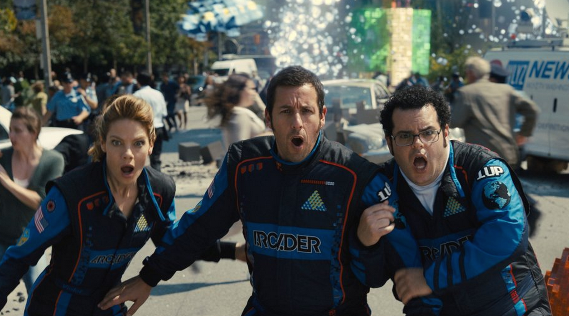Just like he didn't invent the concept of a lovable, sporadically violent manchild, Adam Sandler is not the first to use the term "Pixels" to describe a video.