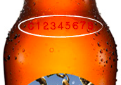 An example of where the freshness identification can be found on an Angry Orchard bottle. 