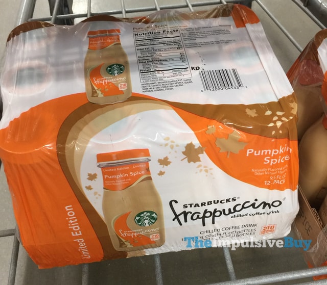Starbucks Introduces Pumpkin Spice Bottled Frappuccinos As Costco Exclusive