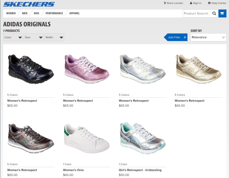 skechers yeezy rip off