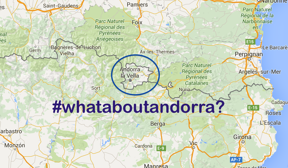 T-Mobile's Simple Global option covers "all of Europe," except for the glorious 181 square miles that is Andorra.