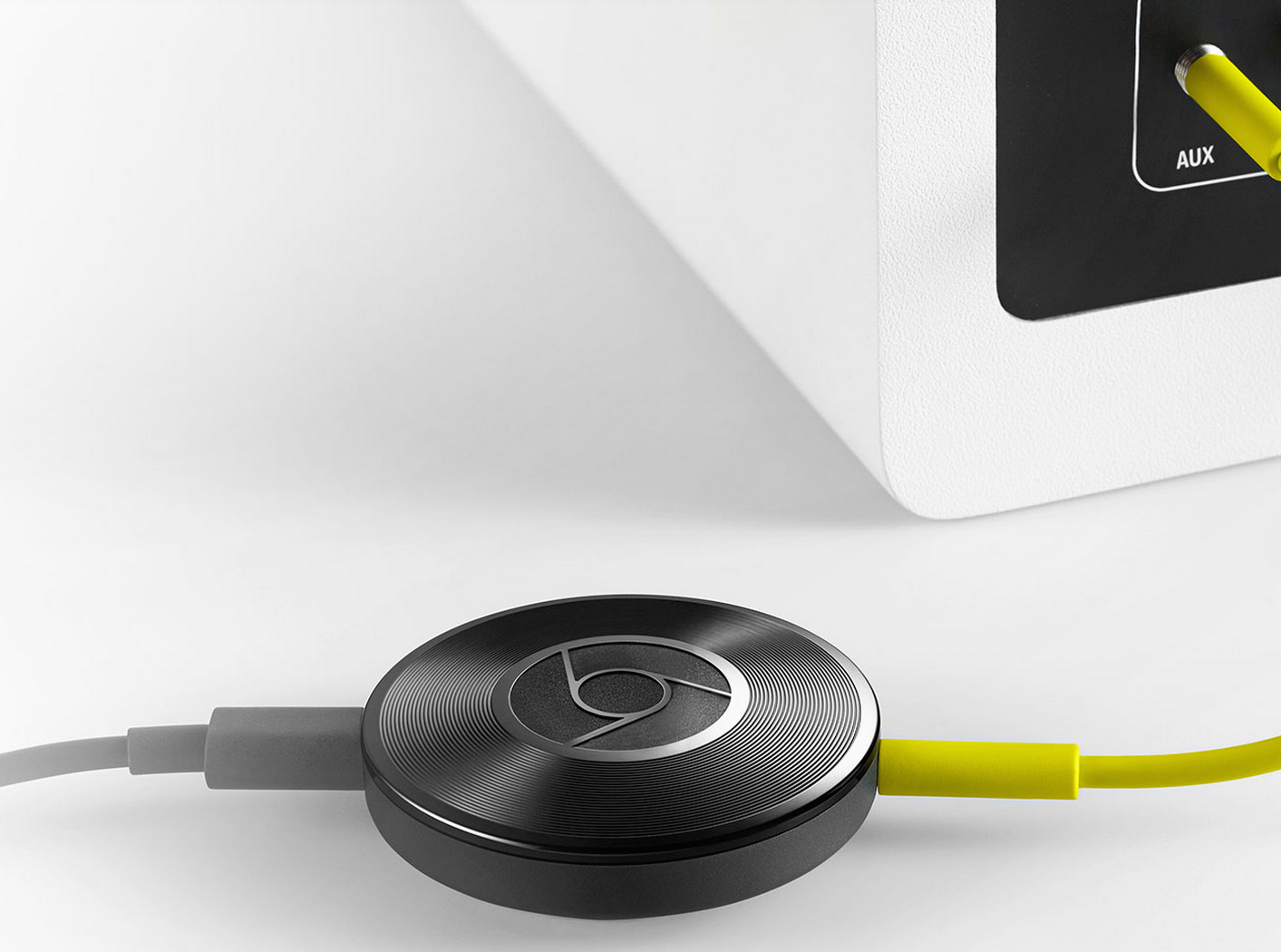 Chromecast Audio Turns Any Speaker With An Audio Input Into WiFi Streamer