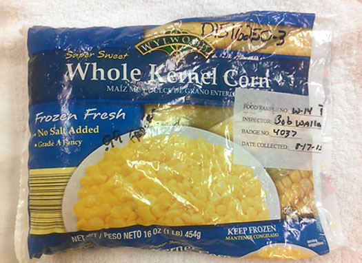 Store-Brand Frozen Corn Recalled For Potential Listeria Contamination