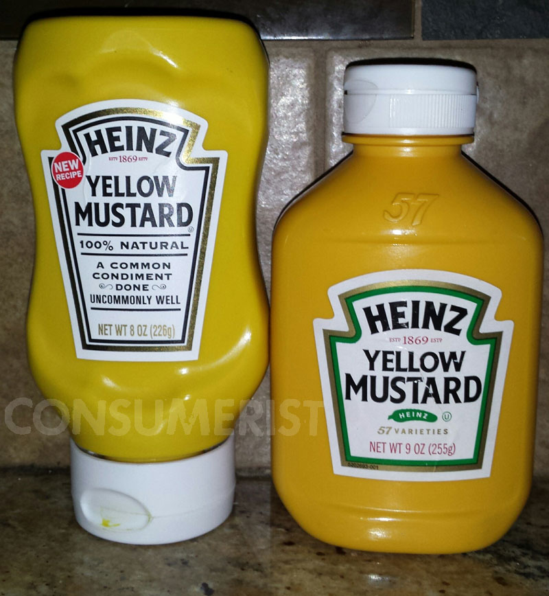 Mustard Shrink Ray Squeezes Out An Ounce From Redesigned Bottle