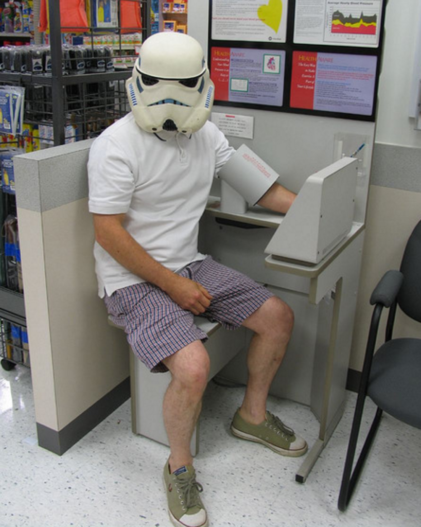 While it had many failings, the Galactic Empire did have an excellent health plan.  (RedandJonny)