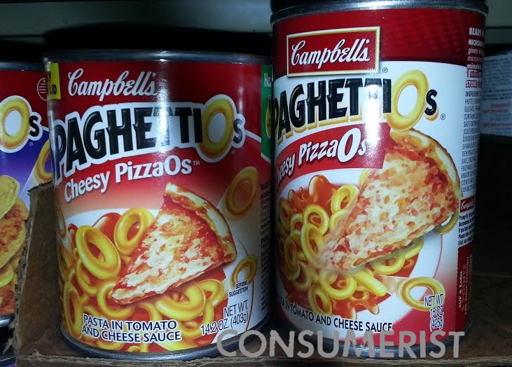 SpaghettiOs Spaghetti O's, Cheesy Pizza Os