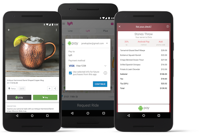 Android Pay Opening The Doors To In-App Purchases Starting Today