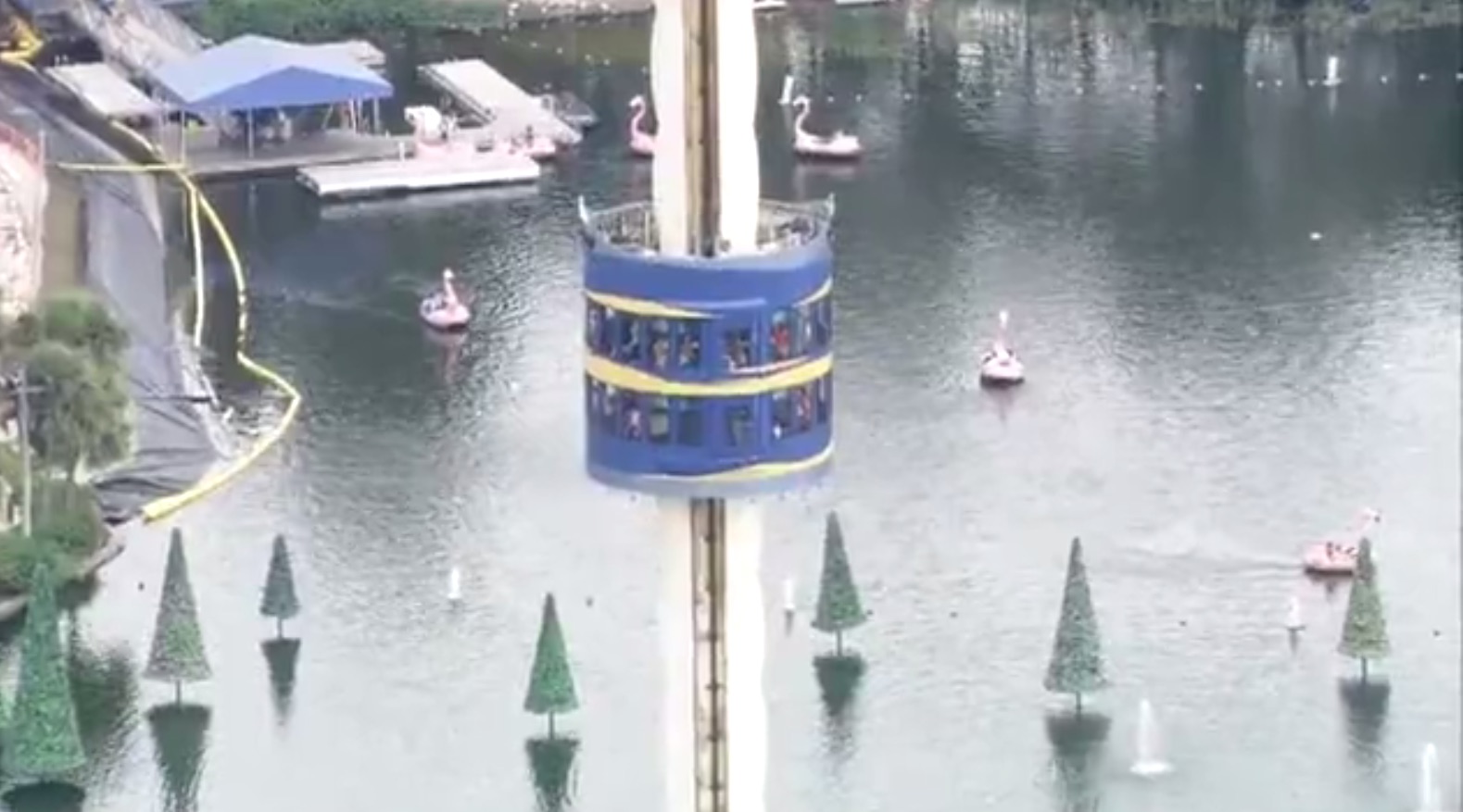 SeaWorld Visitors Stuck On Sky Tower Ride For Over 3 Hours