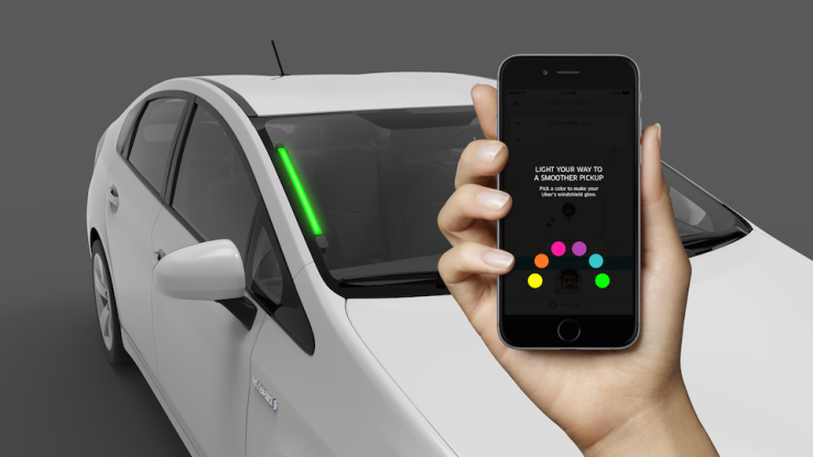 Uber Testing Color-Coded Light System To Help Passengers Find The Right Ride