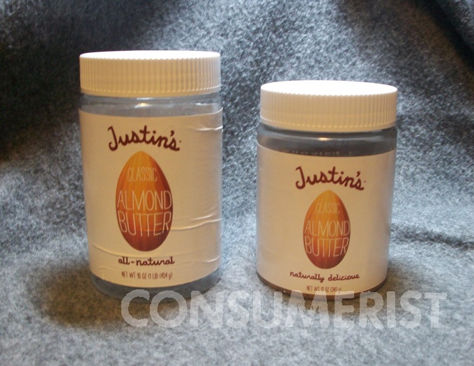 Justin’s Almond Butter Hit With Shrink Ray, But Only At Walmart