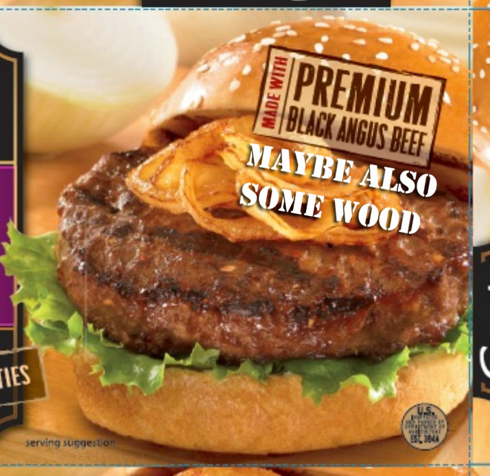 Black Angus Burgers Sold At Walmart May Contain Pieces Of Wood