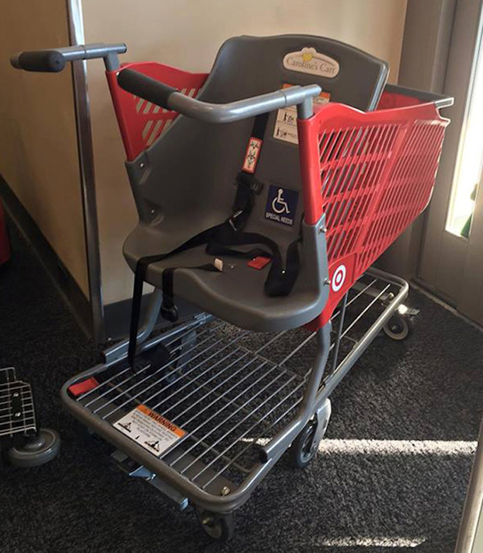 Target Introducing New Shopping Carts Designed For Children And Adults With Disabilities
