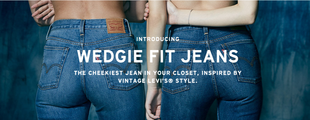 Levi's Turns A Schoolyard Threat Into A Style With “Wedgie Fit” Jeans –  Consumerist