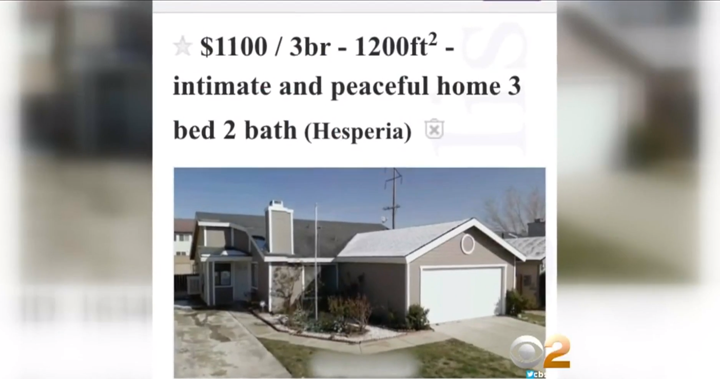Why Is My House Listed For Rent On Craigslist?