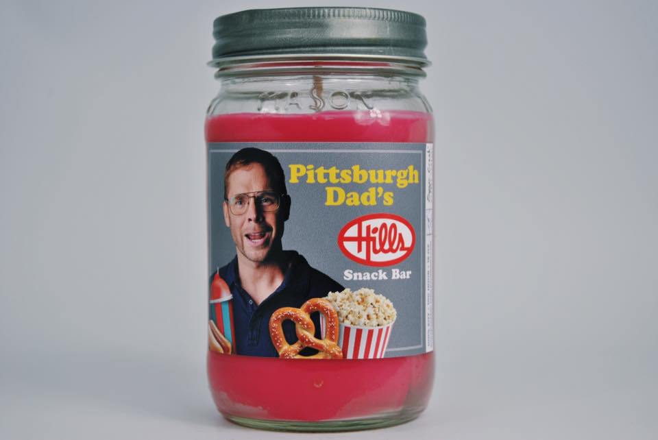 pittsburgh dad candle