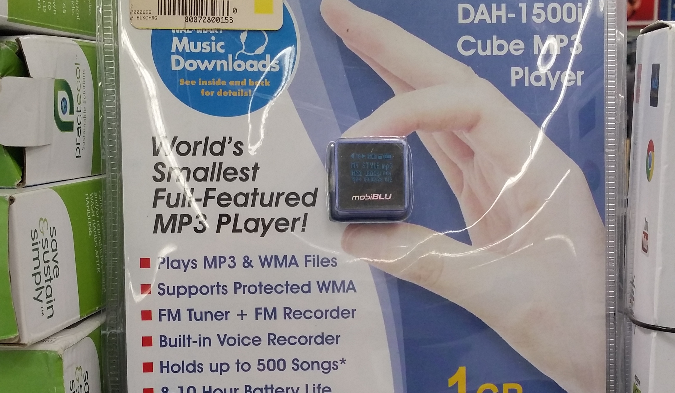 Walmart Price For 11-Year-Old MobiBLU MP3 Player Falls To A Record Low $55