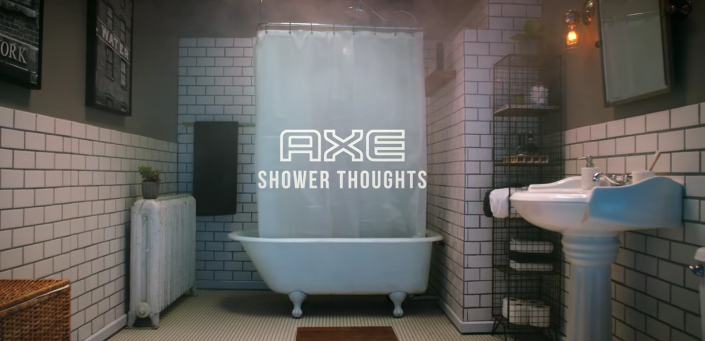 Reddit Users Claim Axe Ripped Off Idea For “Shower Thoughts” Commercial