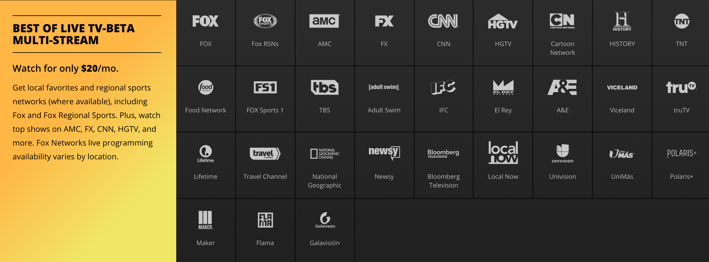 Sling TV Finally Adding Live Network TV, Multi-Stream Support. Is It Worth  It? – Consumerist