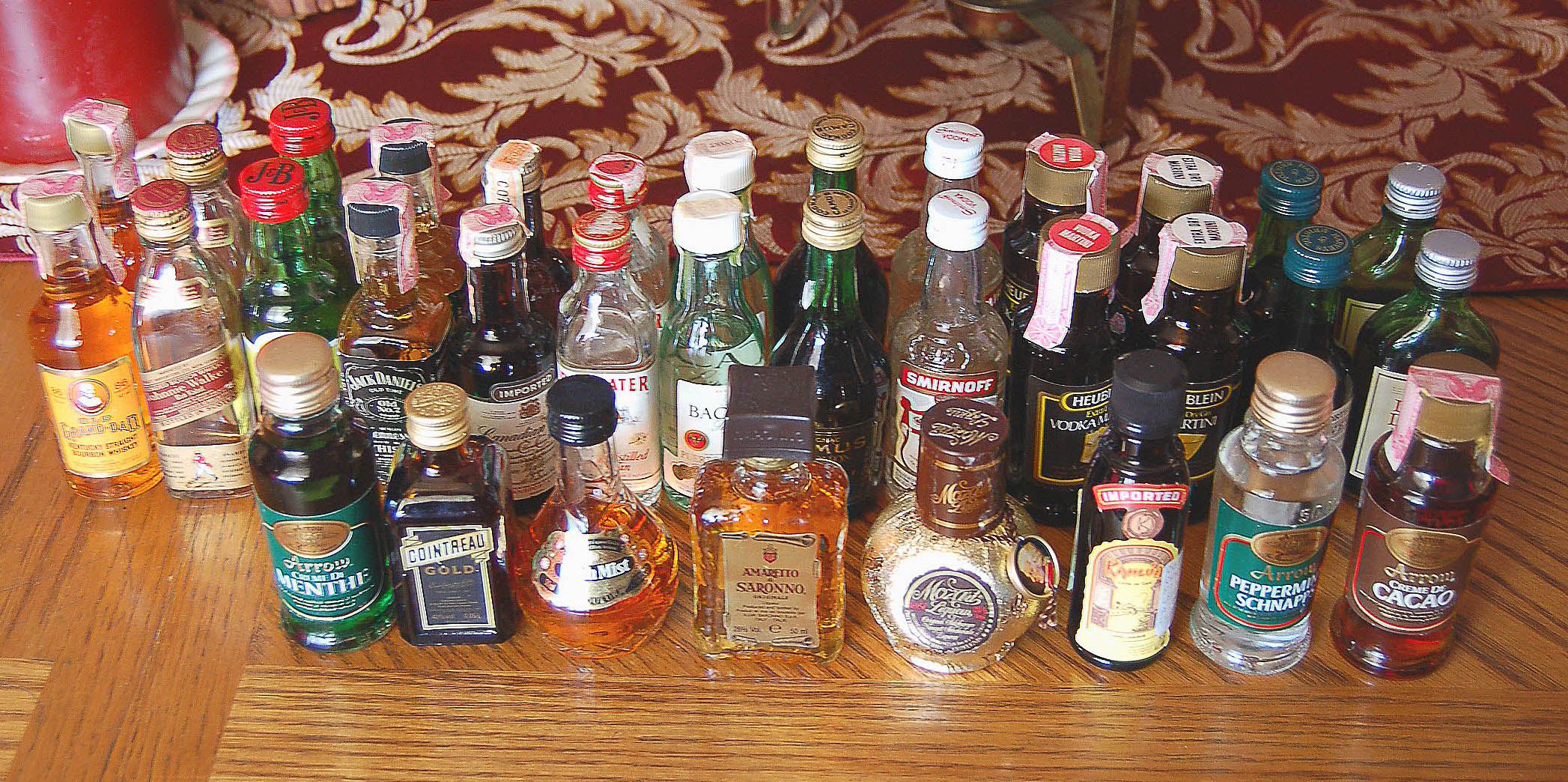 Large Group of Mini Alcohol Bottles Lot 1050434 ALLBIDS