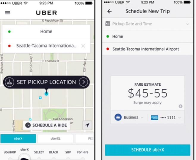 Uber Now Allows Riders To Schedule Trips In Advance