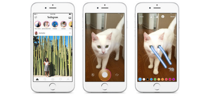 Instagram Mimics Snapchat With Stories-Like Feature