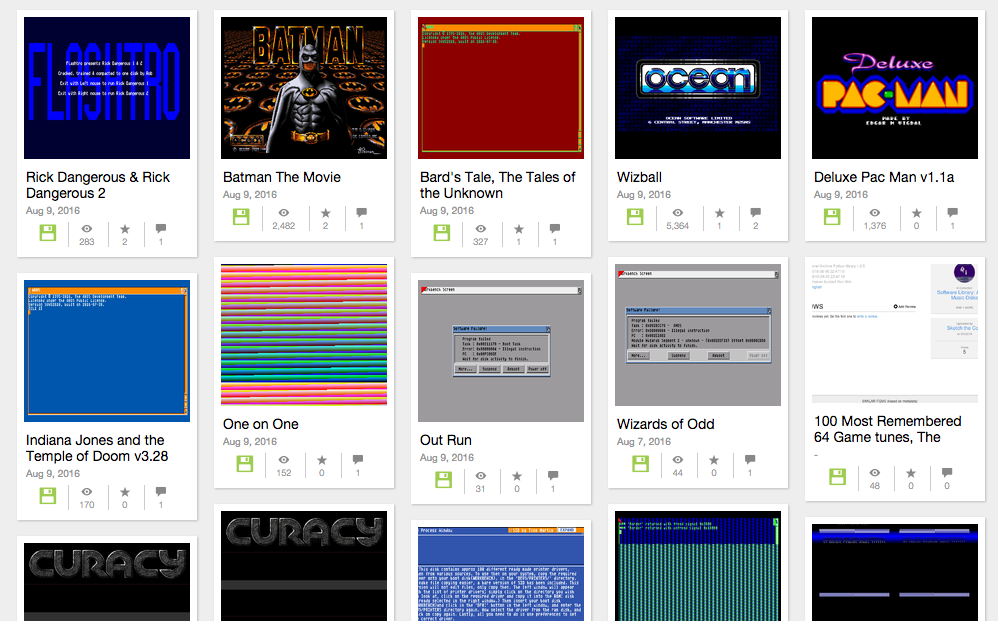 More Than 2,000 Amiga Games Now Online