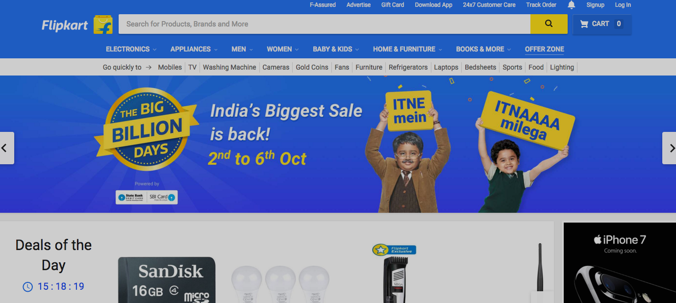 Walmart May Invest $1B In Flipkart To Fight Amazon Overseas