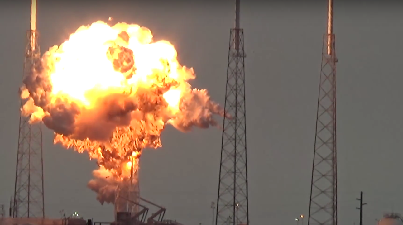 Facebook Internet Satellite Destroyed Spectacularly In Rocket Failure