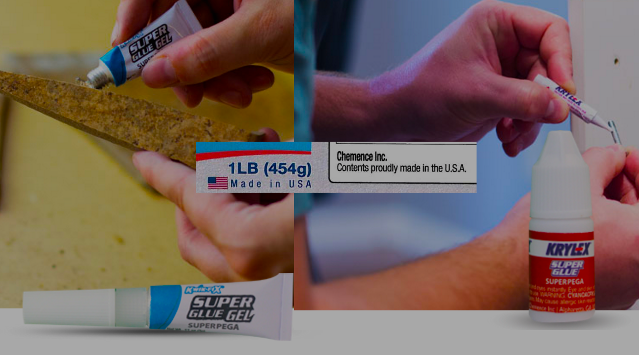 Maker Of Krylex, Hammer-Tite, Kwix Fix Glues Stops Claiming Products “Made in USA”