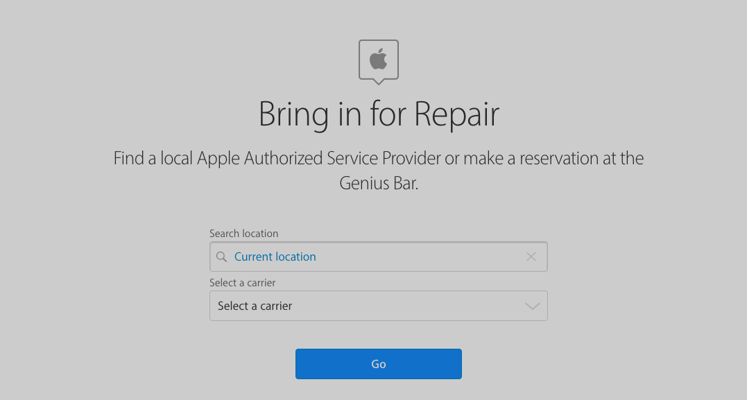 Apple Support Site Now Includes Option To Schedule Repairs With Authorized Providers