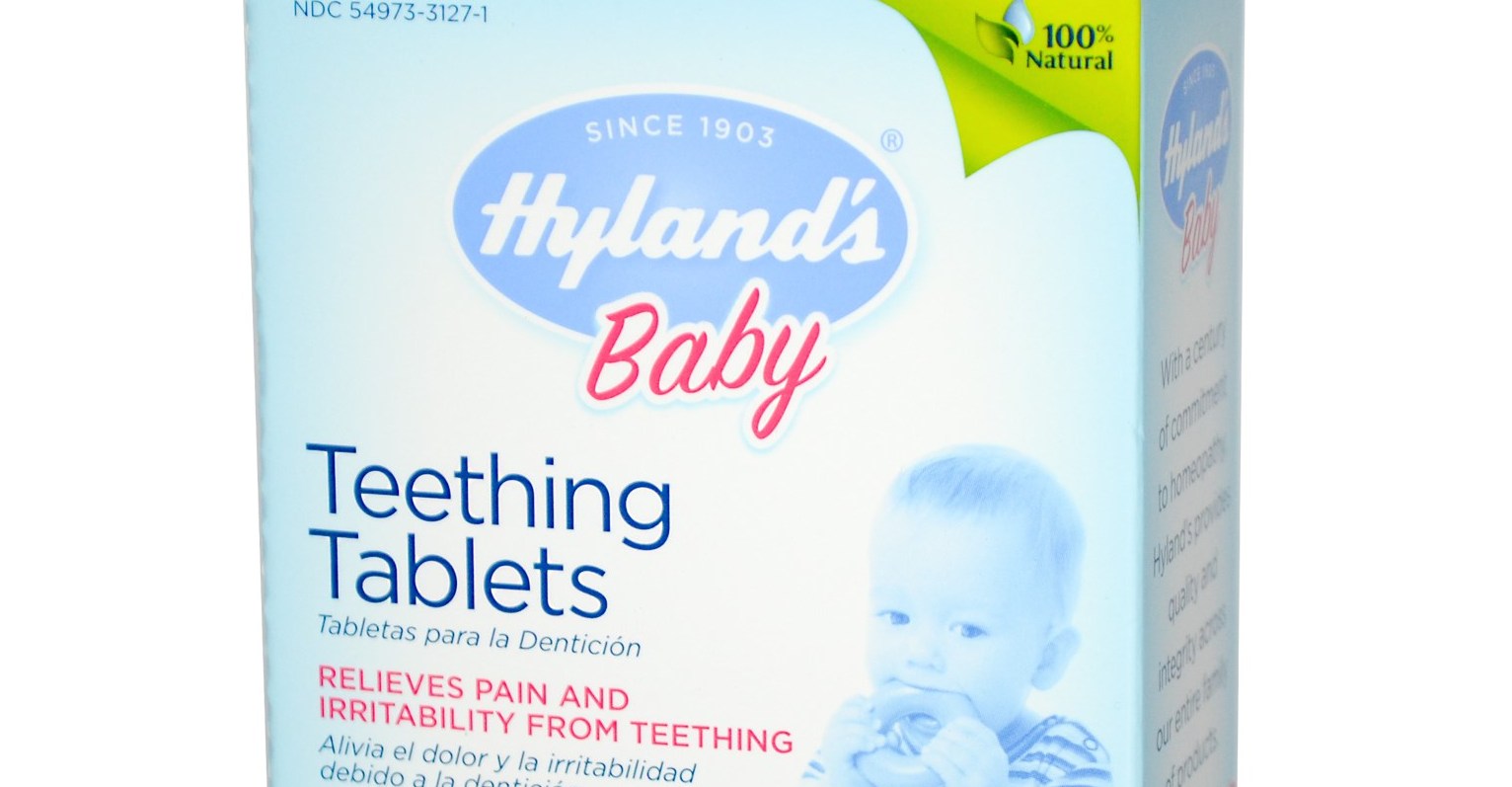 Hyland's teething tablets sales 2018