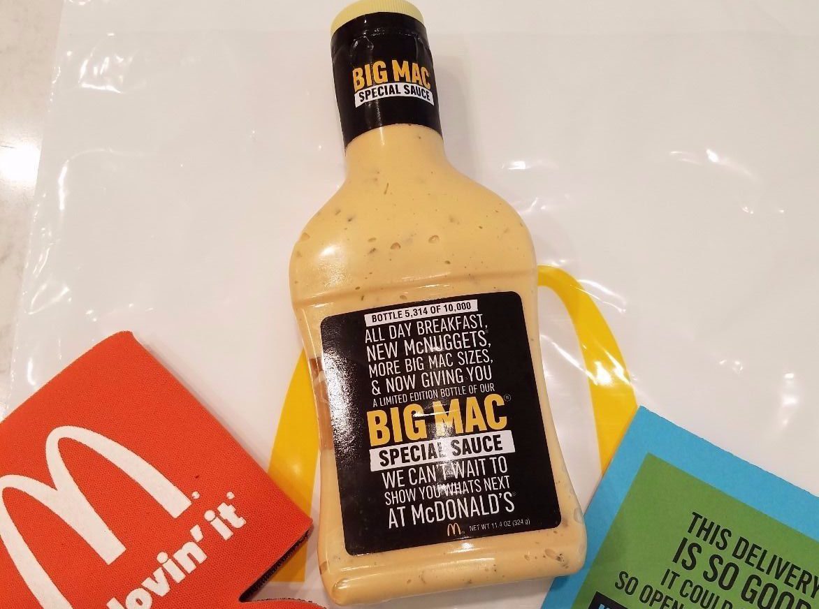 Bottles Of McDonald’s Big Mac Special Sauce Already On eBay