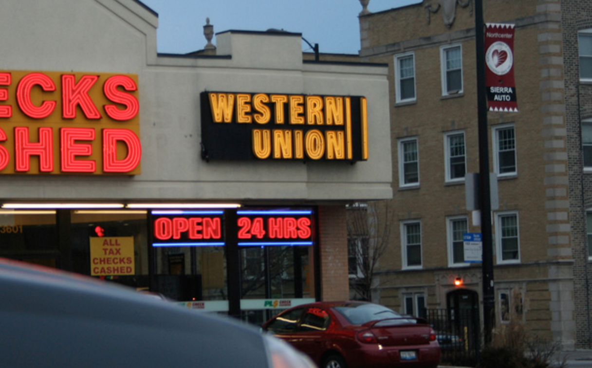 Near western me union Western Union
