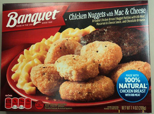 Banquet Chicken Nugget Meals Recalled For Possible Salmonella-Tainted Dessert