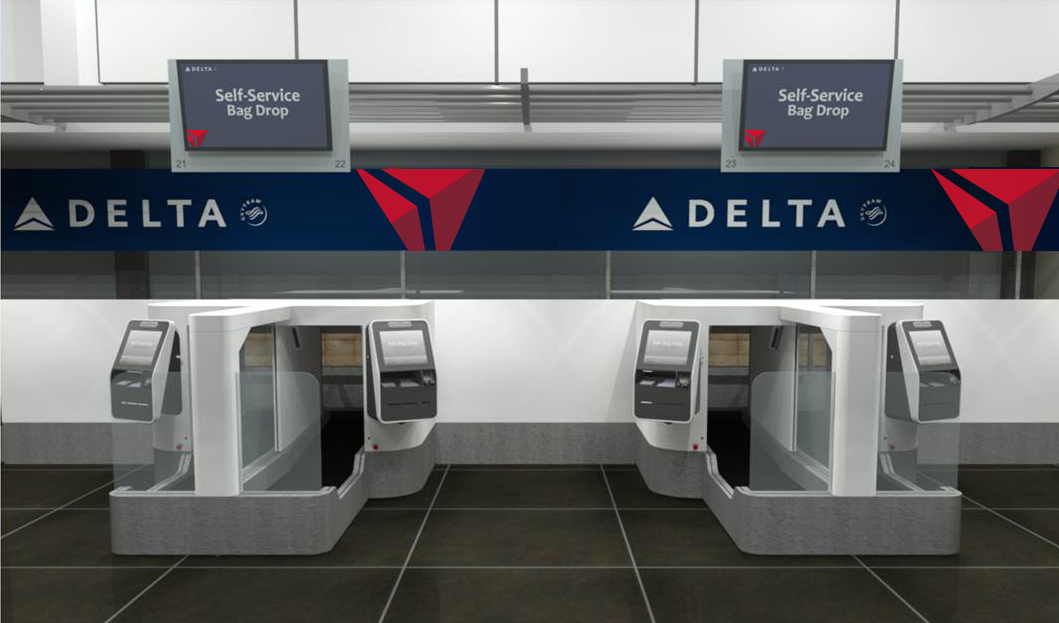 Delta Wants To Expedite Self-Service Bag Drops With Facial Recognition Tech