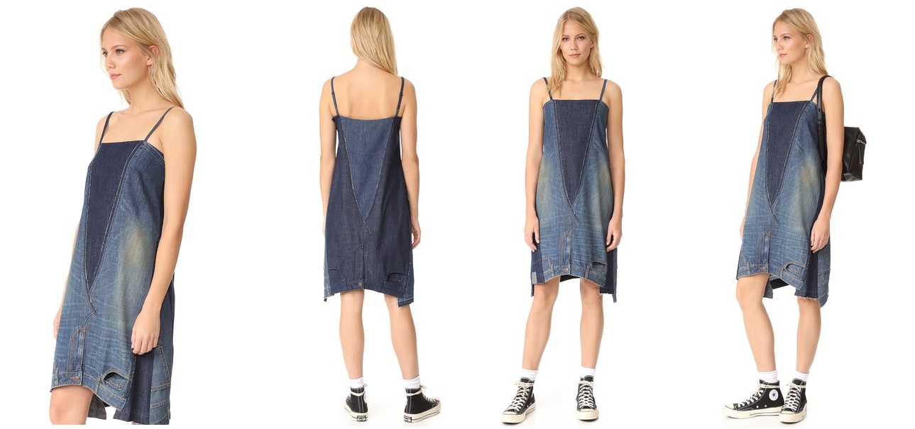 Welcome To The Fifth Circle Of The Denim Inferno: A $445 Sundress Made From Upside-Down Jeans