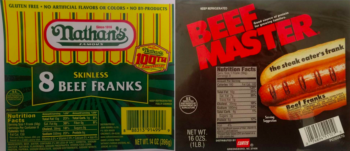 Nathan’s Hot Dogs Recalled For Presence Of Metal Chunks