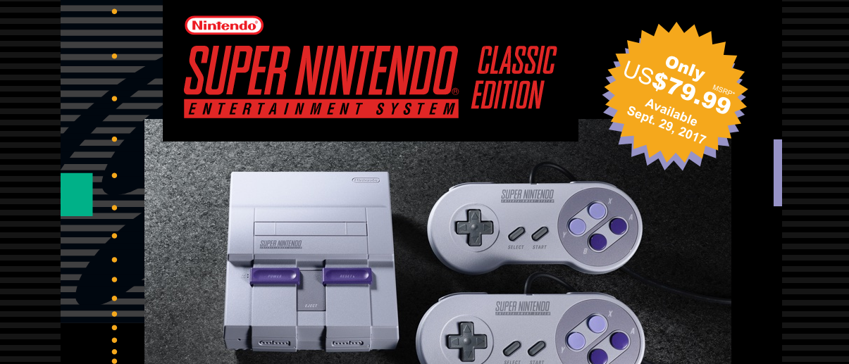 Nintendo Officially Following Up NES Classic With Mini SNES This Fall